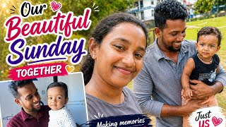 Our Perfect Sunday Together | Just Us Three – අපි තුන්දෙනා ❤️