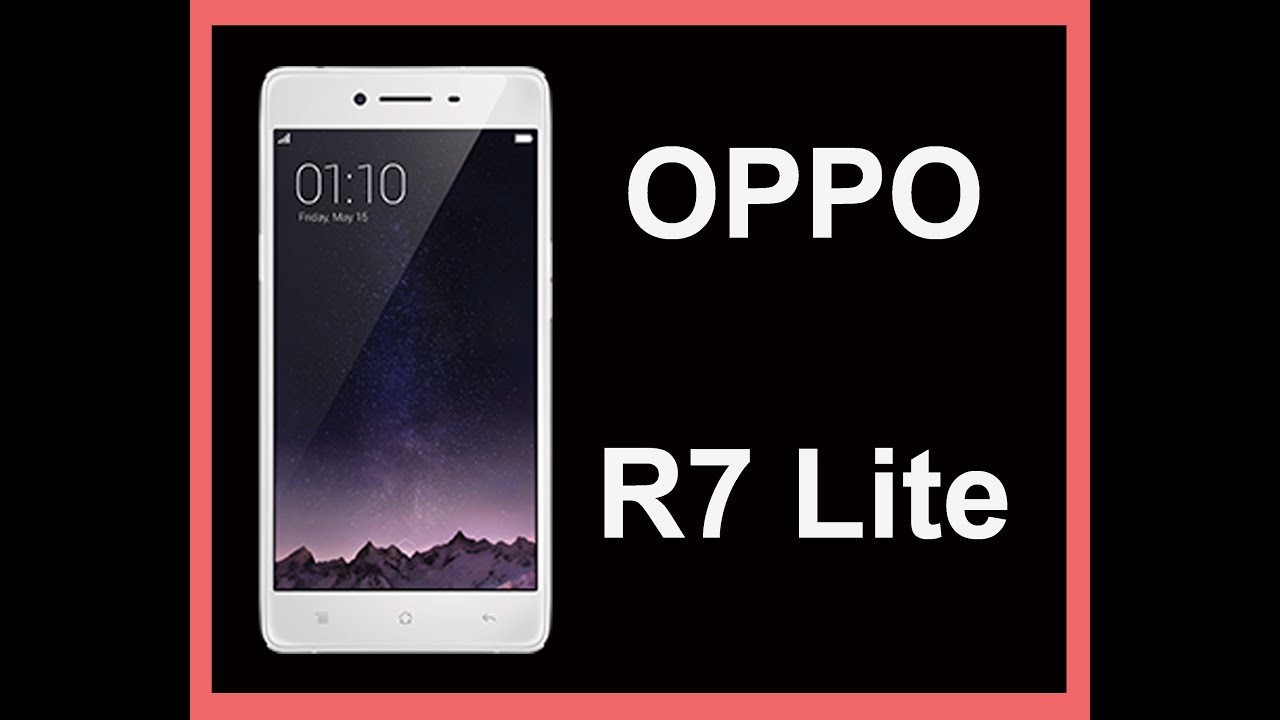 OPPO R7 Lite with 8MP Selfie Camera
