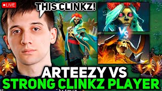 ARTEEZY plays on MUERTA CARRY vs STRONG CLINKZ PLAYER!