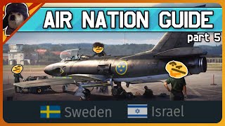 Air Nations in War Thunder EXPLAINED: Part 5 - Sweden & Israel | War Thunder Plane Countries Guide