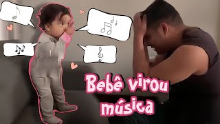 Bebê falante vira música e encanta o Coração do Pai | Dueto Adorável