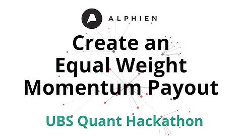 Create an Equal Weight Momentum Payout | Outperforming the Equally-Weighted S&P 500 Index
