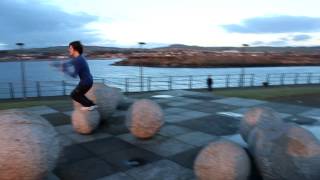 Arran Halcrow | Run Free - Individual Sampler 2014 Parkour and Freerunning