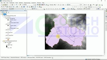 LULC Text File Preparation || Project Setup || Watershed Delineation || SWAT ||  @GeoTech Studio