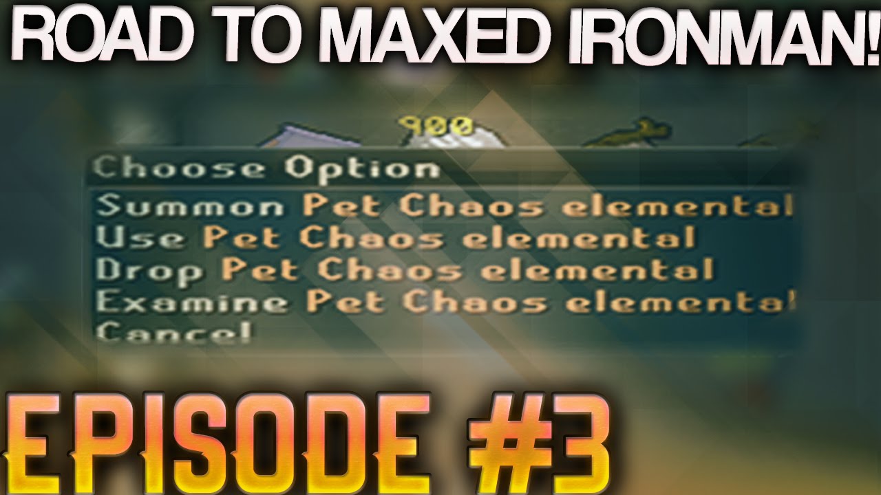 IKOV 2 - ROAD TO MAXED IRONMAN - EP. 3!