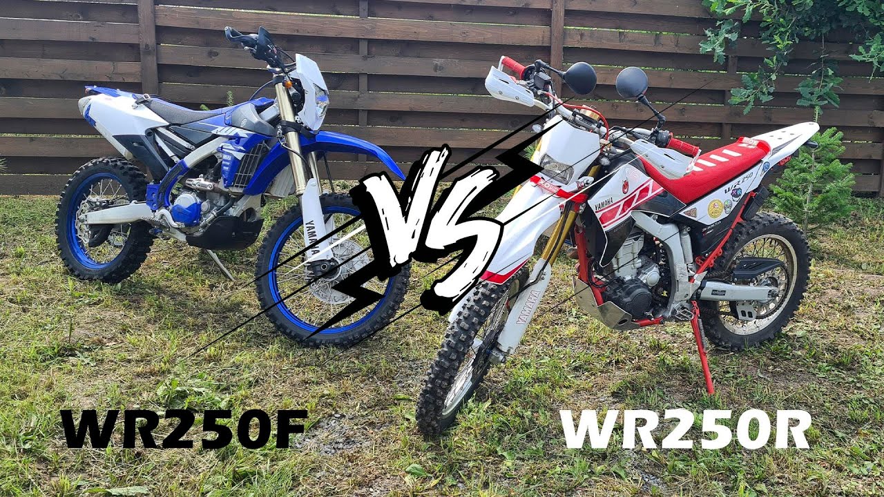 WR250R против WR250F