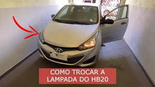 COMO TROCAR AS LAMPADAS DO FAROL DO HB20 2014