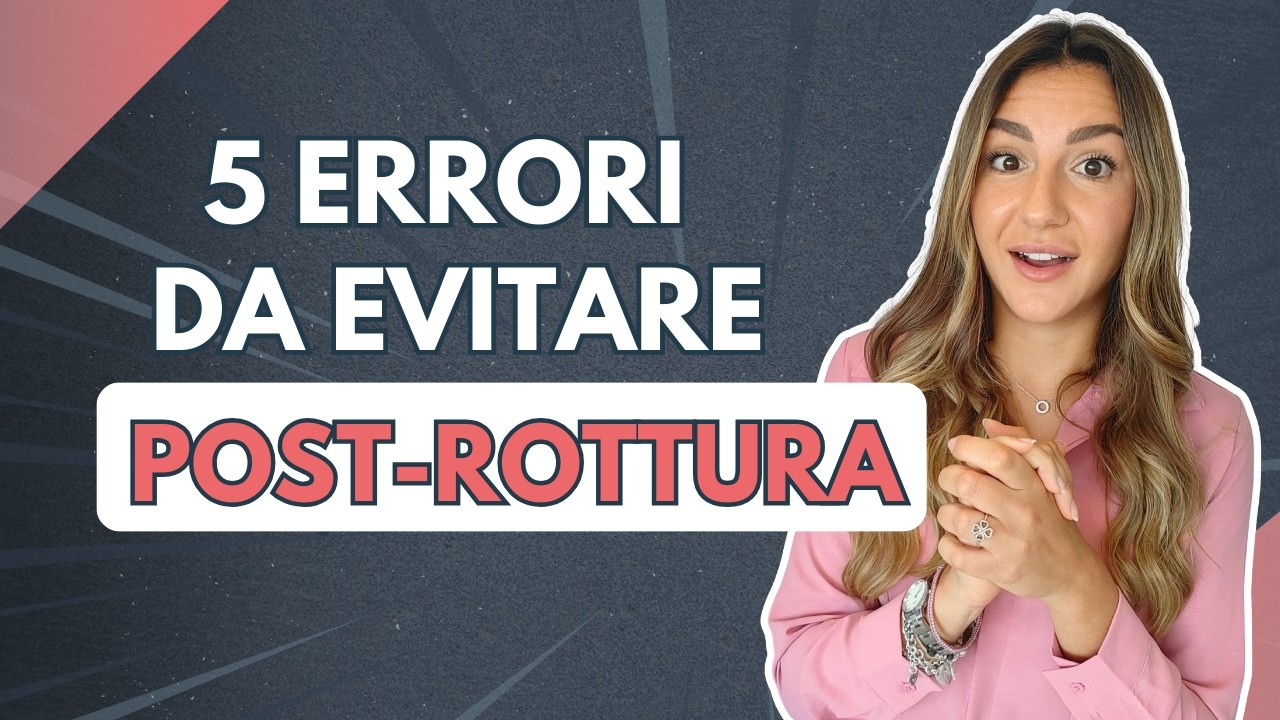 Le 5 cose che NON dovresti MAI fare per la tua EX