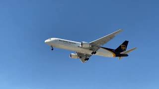 UPS UPS2692 Boeing 767-300F N917UP Arriving at Las Vegas (LAS) from Louisville (SDF)