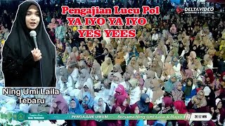 Ning Umi Laila Terbaru Pengajian Umum Santunan Yatim Piatu Mazroatul Akhiroh di Ds Panggreh-Sidoarjo