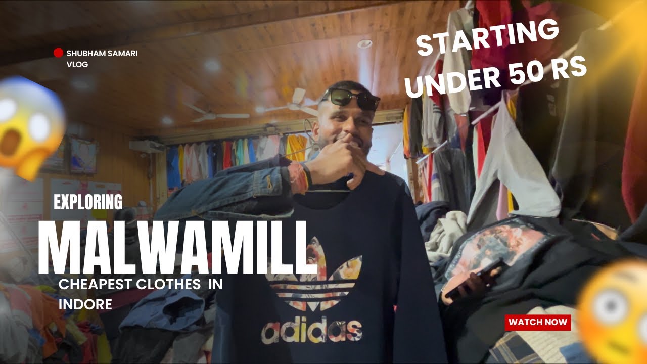 We Exploring Malwa mill for cheapest clothes in indore 😳❤️