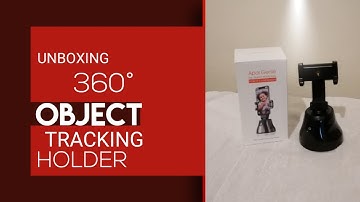 APAI GENIE ROBOT CAMERAMAN UNBOXING 360° object tracking holder | annasui yosh