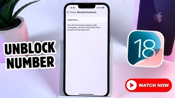 How to Block and Unblock Numbers on iPhone (iOS 18) and Silence Spam Calls