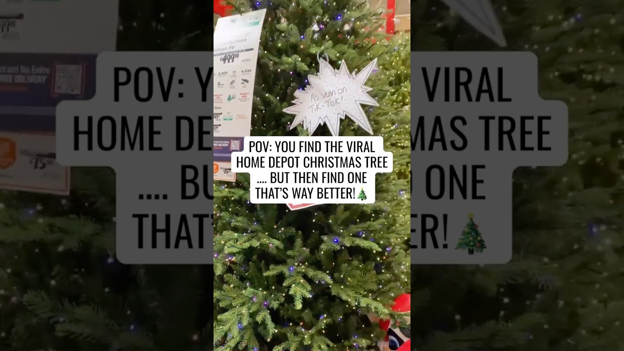 POV:You find the Viral Christmas Tree BUT..then see...