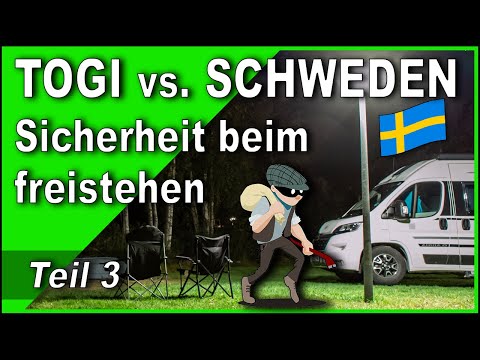 SICHERHEIT beim FREISTEHEN in Schweden 🔐 TEIL 3 – Togi vs. Schweden | Vanlife | Wohnmobil | 2021