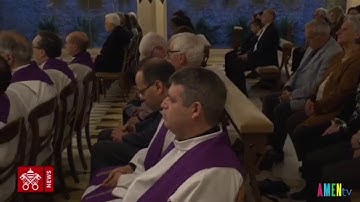 Hãy cầu nguyện với tất cả lòng can đảm và chân thành, bài giảng của ĐTC ngày 04.04.2019