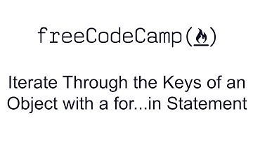 Iterate Through the Keys of an Object with a for...in Statement - Basic Data Structures