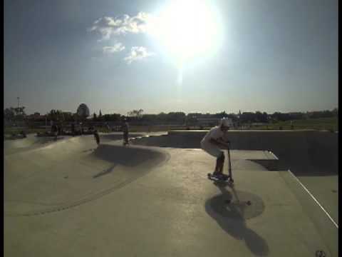 Yoav,Amir And Osher Few Tricks In Hod HaSharon skatepark