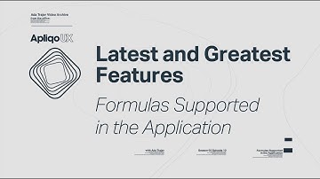 Apliqo UX for IBM Planning Analytics / TM1 - Formulas Supported in the Application