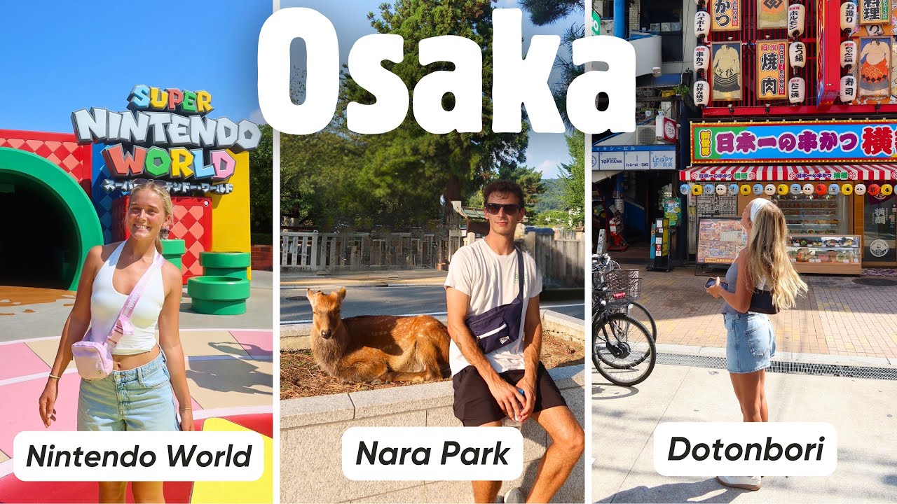 The Ultimate Osaka Day Trip! Universal Studios, Nara Park & Dotonbori