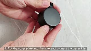 How to install the shower head with slide bar combo RB0886?