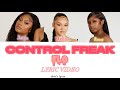 FLO - Control Freak - Lyric Video (colour coded)