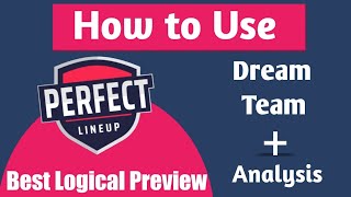 How to use Perfect Lineup? Perfect Lineup का प्रयोग कैसे करें?Perfect Lineup Tutorial #perfectlineup screenshot 1