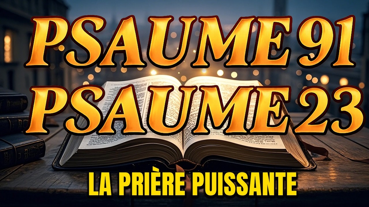 PRIÈRE DU JOUR 28 FÉVRIER – PSAUME 91 et PSAUME 23–Les deux PRIÈRES LES PLUS PUISSANTES de la BIBLE