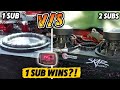1 vs 2 Subwoofers – Is Double REALLY Louder?