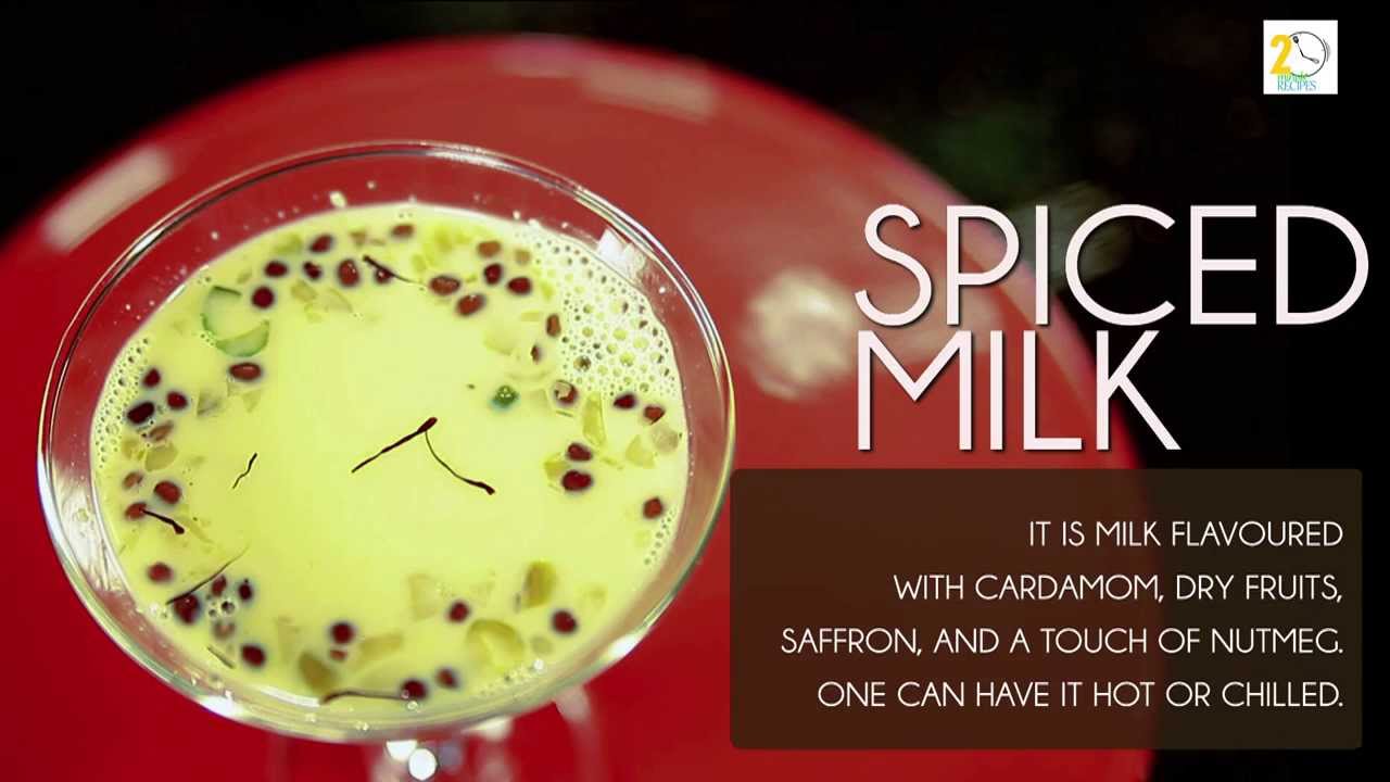 2 Minute Recipes || Spiced Milk | India Food Network