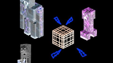 How to get Minecraft Iron Golem/mob spawner 1.11 (Working!) creative mode