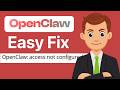 Fix OpenClaw Access Not Configured On Telegram