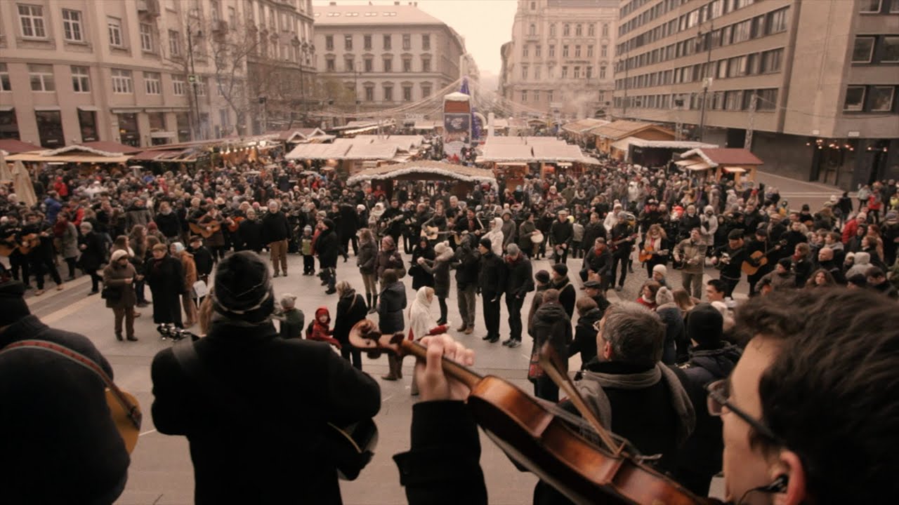 Az Úr adjon nektek békét! - Gitáros flashmob a békéért