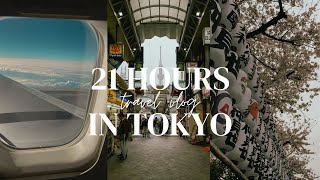 21-hour layover in tokyo | travel diary |