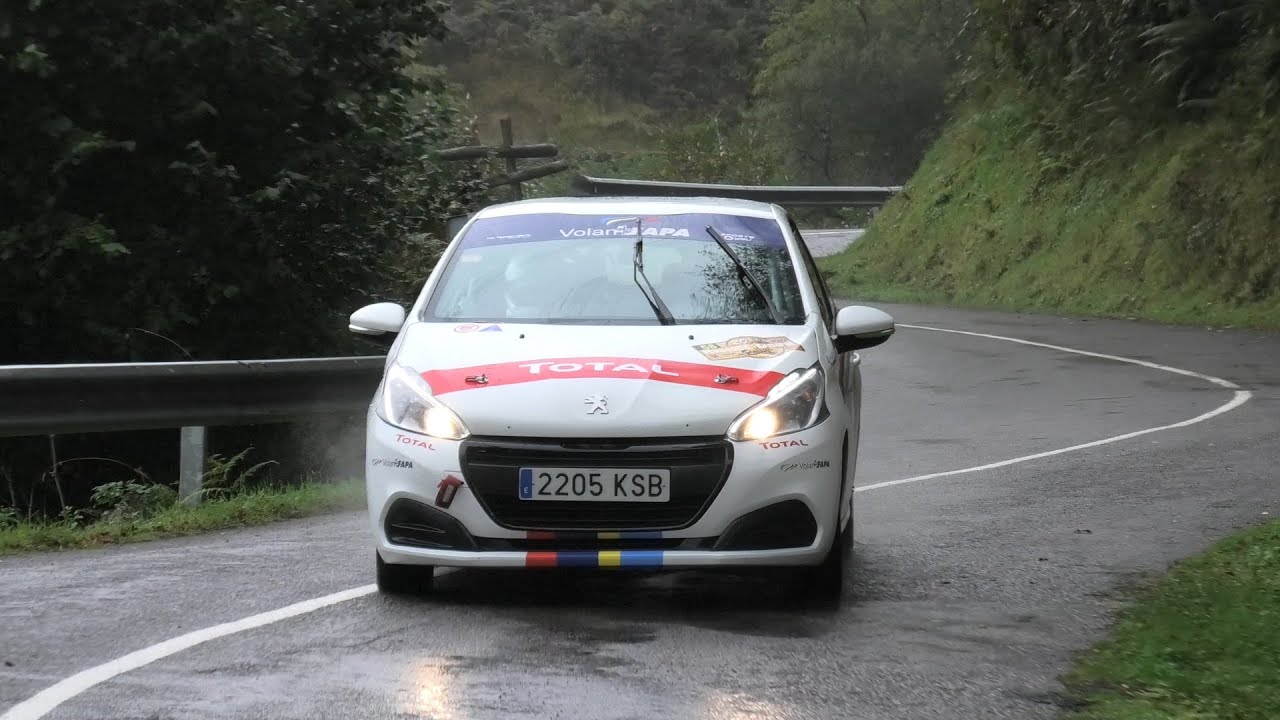 Miguel Mateos - Manuel Barbas en el rallye Montaña Central 2025 | Peugeot 208