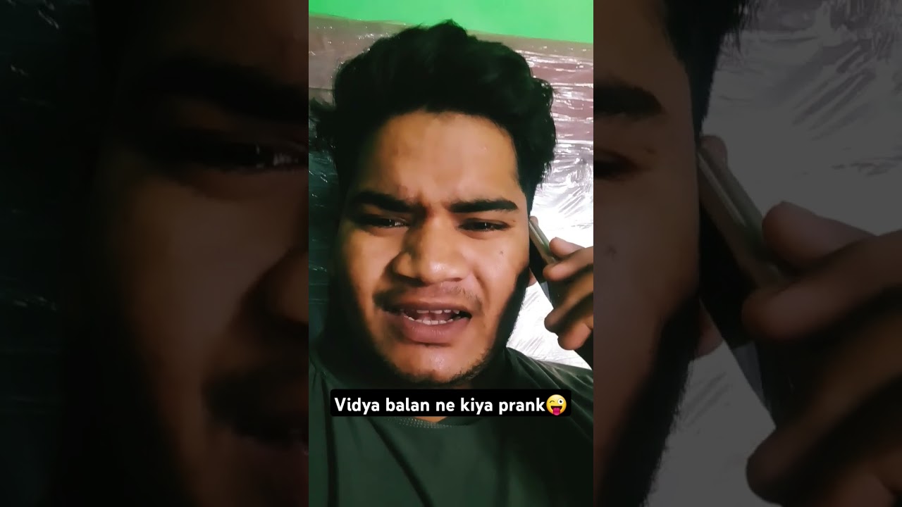 Vidya balan ne kiya prank 😜😛😉 