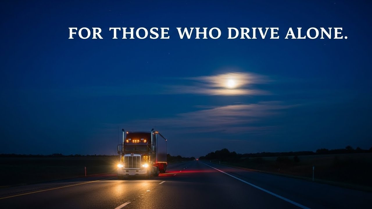 QUIET SOUL ON THE OPEN ROAD 🚛🎸 | Calm Country Music for Long Night Drives 