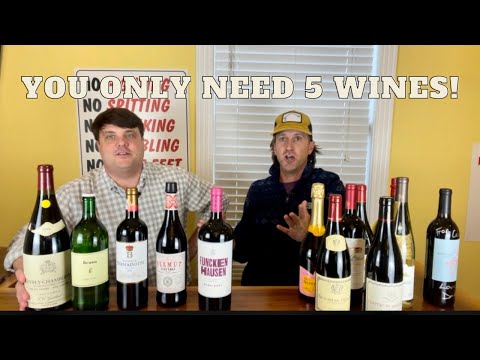 You ONLY Need 5 Wines these Holidays! - ALL Under $20