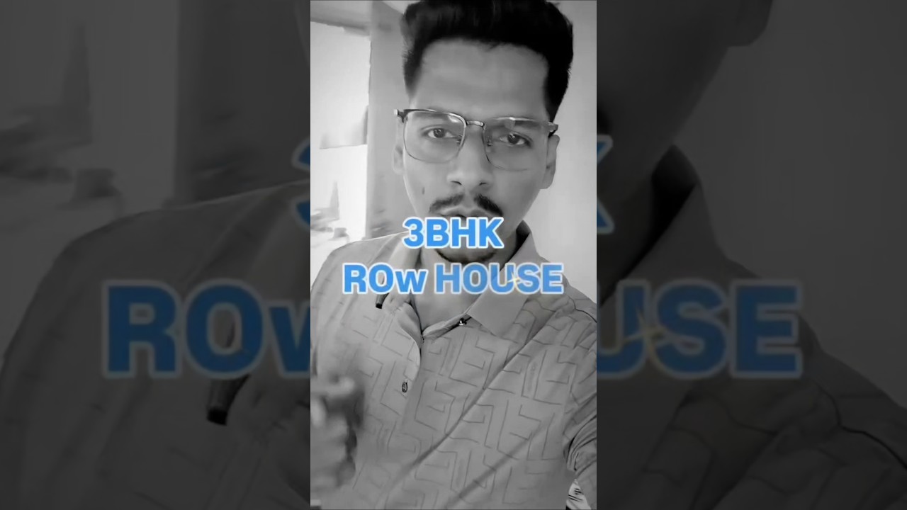 90lacs me 3bhk row house available for sale ◇◇