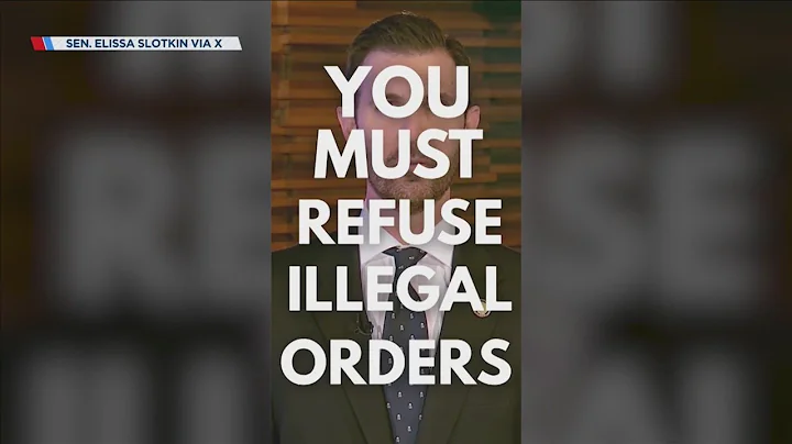 Trump calls video urging military to refuse illegal orders 'seditious'