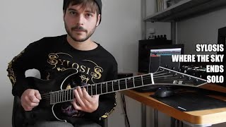 SYLOSIS - Where The Sky Ends solo cover