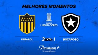 Thumbnail for PEÑAROL 3 x 1 BOTAFOGO - CONMEBOL LIBERTADORES 2024 | Paramount Plus Brasil