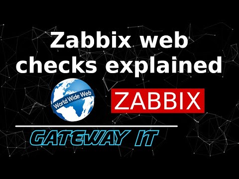 Check your website uptime with Zabbix. Web check basics covered.