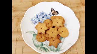 [Eng Sub]芝士脆饼，杏仁粉和芝士完美组合，酥脆可口，健康Cheese Crackers
