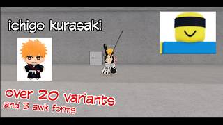 Kiryukazumas Ichigo Kurasaki Movesetjujutsu Shenanigans