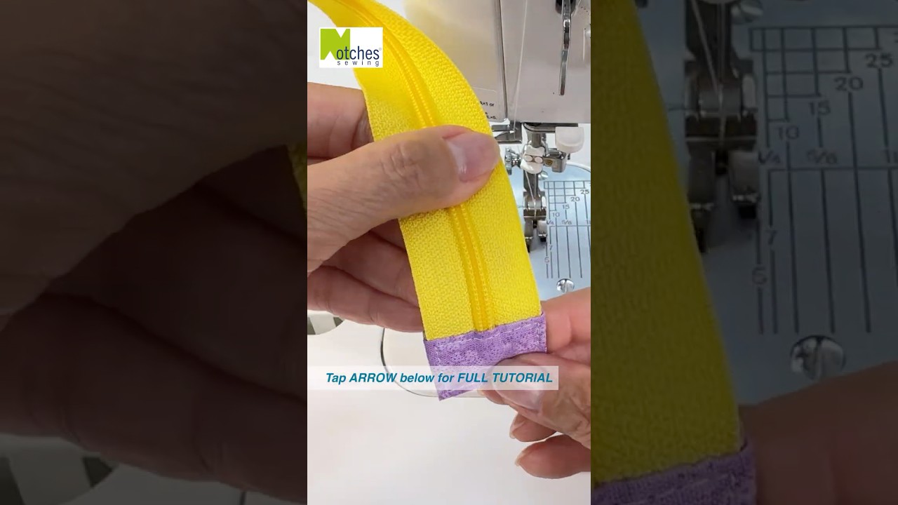 The Neatest Zipper Tabs Ever!  STOP Sewing Messy Tabs!