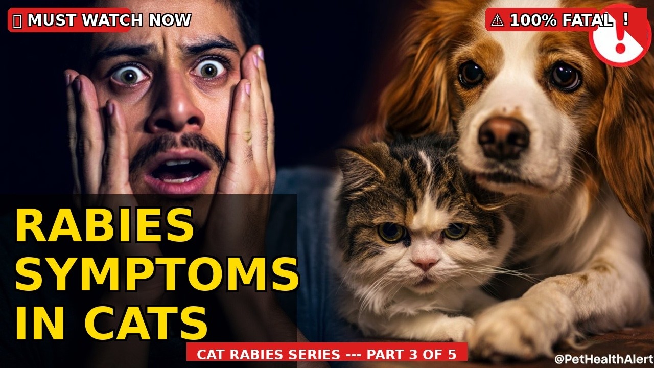 CAT RABIES SYMPTOMS EVERY OWNER MUST KNOW --- 3 Deadly Stages Explained ...