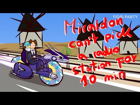 Miraidon can´t pick a spanish radio station for 10 minutes