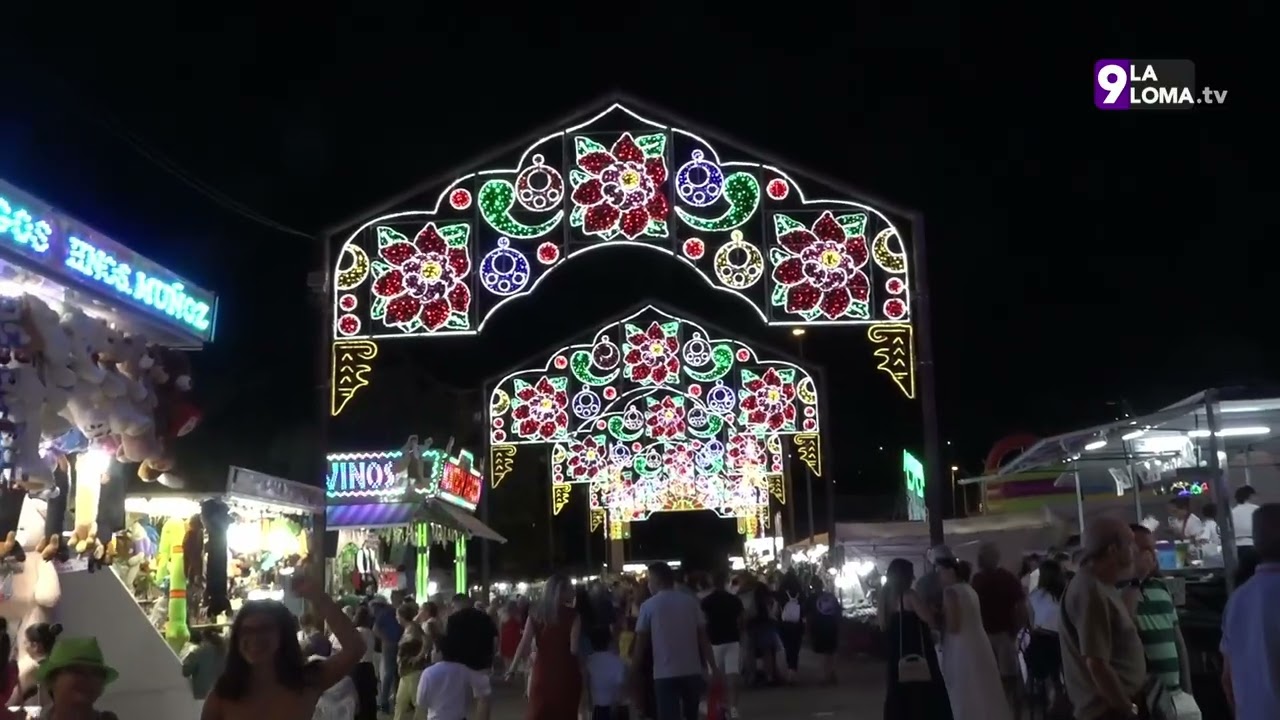 Feria de Baeza 2026 · Ambiente feria de noche 7