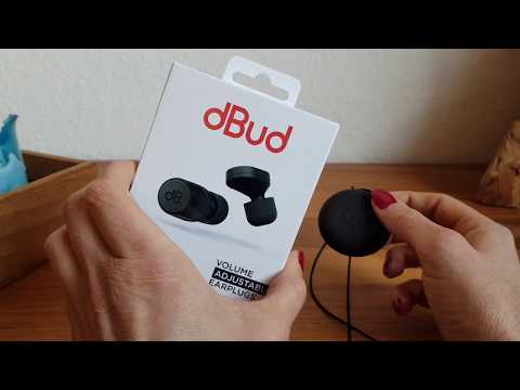 EarLabs dBud anpassbarer Gehörschutz -15/-30db